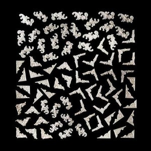 CraftBuddyUS 80 pcs Resin Corners Kit - Five Designs in Assorted Sizes
