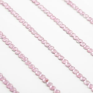 CraftbuddyUS 220 Stück 3mm Rosa Selbstklebende Strasssteine, Edelsteine, DIY