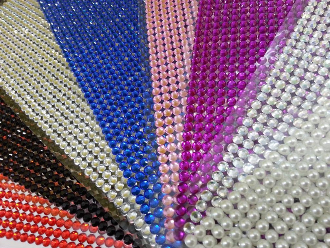 Craftbuddyus 1500 Bulk Sheet of 5mm Self Adhesive AB DIAMANTE