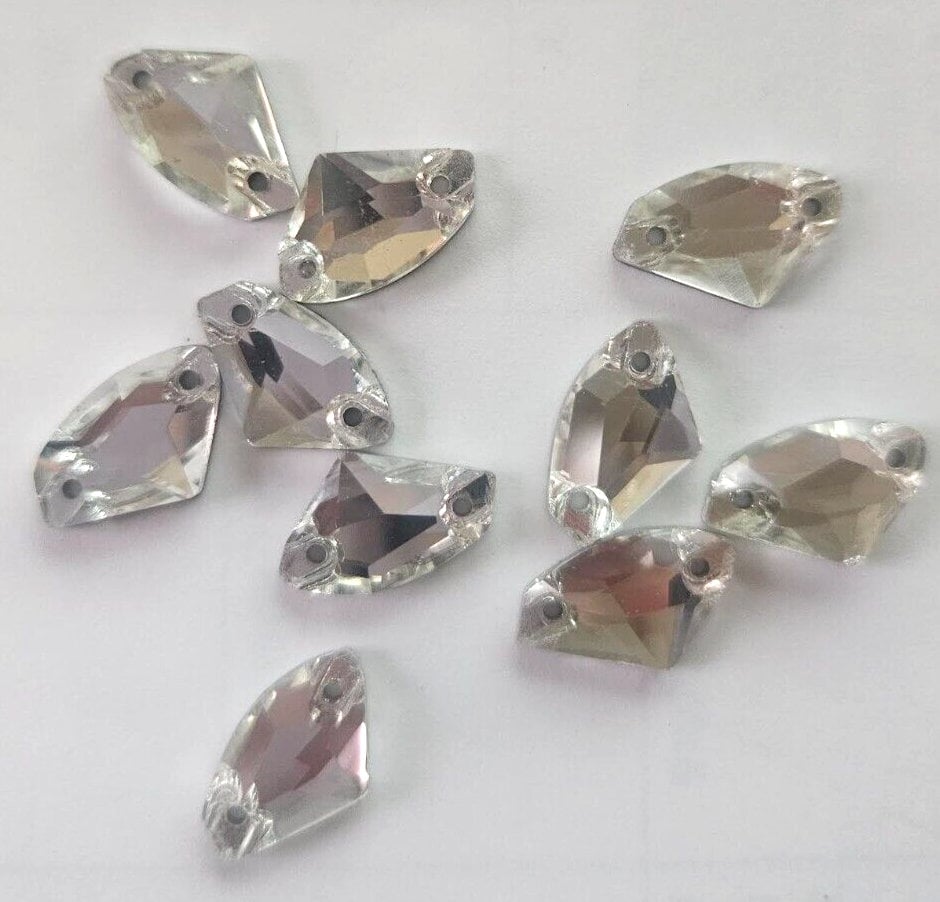 Wholesale 5x8mm 8x13mm glass pointback crystals beads Rhinestones teardrop