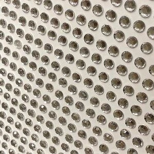CraftbuddyUS 540pcs 5mm Clear Individual Self Adhesive Diamante Rhinestone Gems