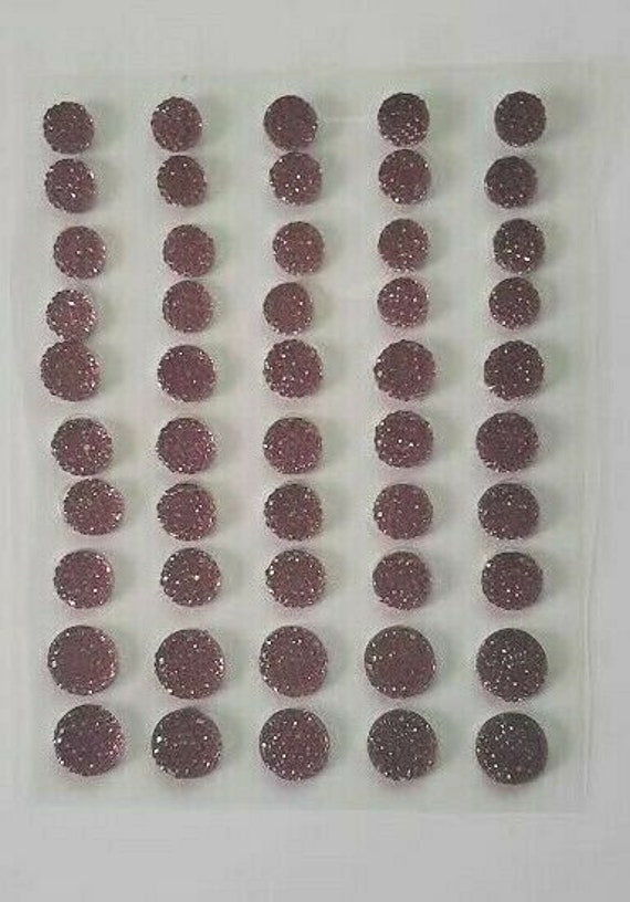 CraftbuddyUS CB64PR 50 Self Adhesive Purple Diamante Rhinestone Bubble Gems CraftbuddyUS CB64PR 50 Self Adhesive Purple Diamante Rhinestone Bubble Gems