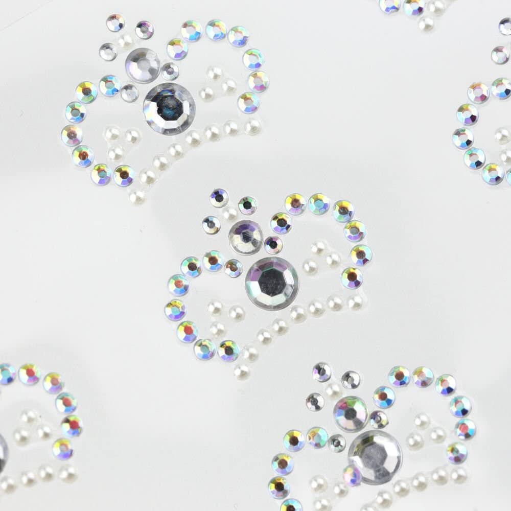 CraftbuddyUS 12pcs 25mm Stick On Diamante Butterfly Gems Self Adhesive Rhinestone Stickers CraftbuddyUS 12pcs 25mm Stick On Diamante Butterfly Gems Self Adhesive Rhinestone Stickers