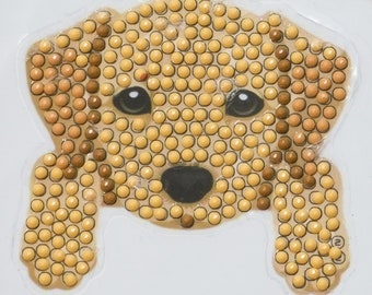 Craft BuddyUS CAMK 13 perro cristal arte pegatina etiquetal Kit de motivos
