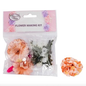 CraftbuddyUS Flower Making Kit - Camellia - BEIGE - BB01BG, Crafting