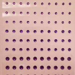 CraftbuddyUS 100個 3,4,5 mm チェリー 粘着ラインストーン 宝石 DIY クラフト