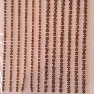 Pearls Stick on Flat Back 3mm and 6mm . Price is for 1 Sheet 