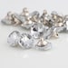 CraftbuddyUS, 96 pièces AB, coeurs roses et fleurs en strass, 8