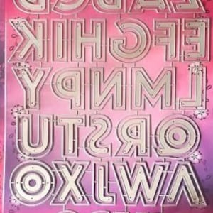 CraftbuddyUS Nested Upper Case Alphabet Die Set - 73 Dies (CBD13)