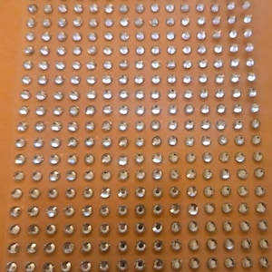 CraftbuddyUS 300 strass transparents auto-adhésifs 3 mm, bricolage