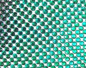 CraftbuddyUS 1500pcs 5mm Green Self Adhesive Rhinestones Gems Sheet