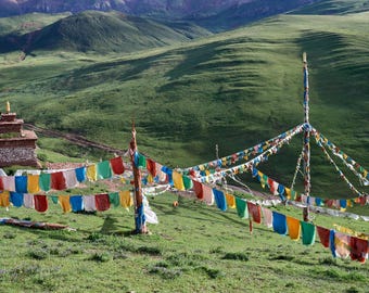 Nangchen landscape, Tibet