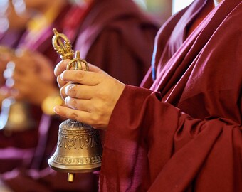 Puja at Dongyu Gatsal Ling, 2022