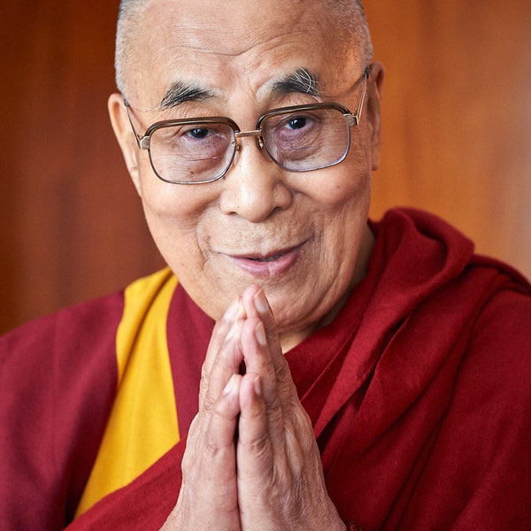 Portrait, Dalai Lama, 2016