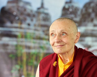 Jetsunma Tenzin Palmo, Sakyadhita Conference, Indonesia, 2015