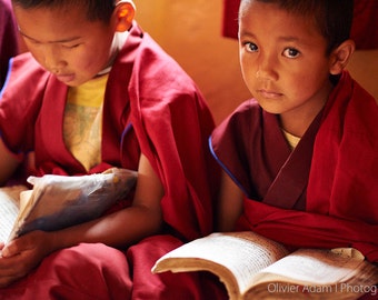 Young nun from Sherab Choeling Nunnery, Spiti, India, 2015