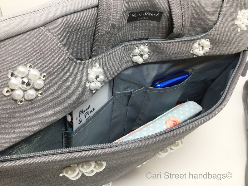 15 Laptop Bag Designer Laptop Bag Women/'s Laptop Bag Cari Street handbags Computer Bag Embellished Bag Vegan Laptop Bag