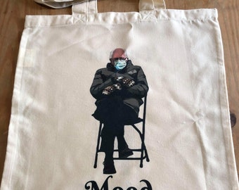 Taylor Swift 1989 Bernie Sanders Meme Tote Bag
