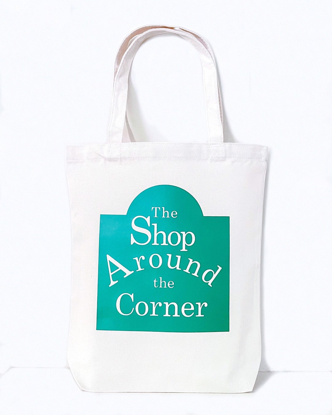 SHOP AROUND the CORNER Canvas Tote Bag - You've Got Mail Print - You've ...