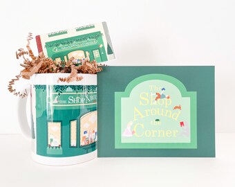 You've Got Mail Mug - The Shop Around the Corner - Meg Ryan Tom Hanks Movie Inspired Gift and Print - Fox Books Mug