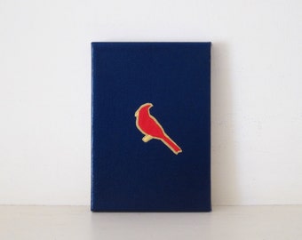CARDINALS PAINTING - Navy St. Louis Cardinals Art - Saint Louis Cardinals Fan Art - St Louis Cardinal Fan Gift - St. Louis Cardinal Baseball
