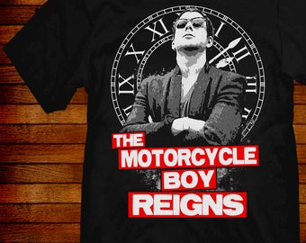 Rumble Fish Inspired T-Shirt: The Motorcycle Boy Graphic Tee