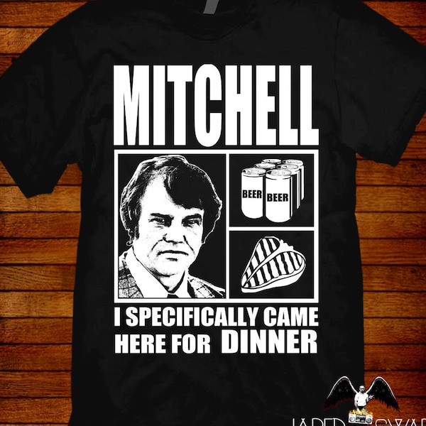 MST3K t-shirt Mitchell #3 "Dinner" by Jared Swart Artwork & Apparell S M L XL 2XL 3XL 4XL 5XL also in Ladies fit S-2XL