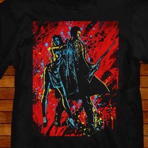 Streets of Fire 80s T-shirt . Sizes S M L XL 2XL 3XL 4XL 5XL also in ladies fit S-2XL