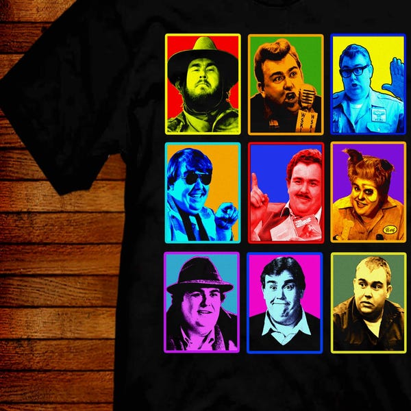 John Candy T-shirt pop-art tribute