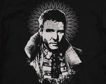 Camiseta de Blade Runner: Ilustración de Jared Swart, pop art de película de ciencia ficción