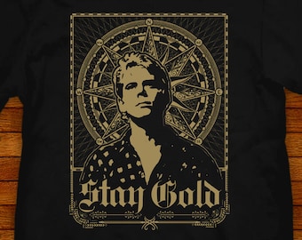 The Outsiders Shirt: Stay Gold Ponyboy Pop Art Tee