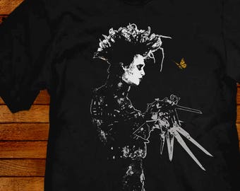 Maglietta Edward mani di forbice: design del film anni '80 di Jared Swart