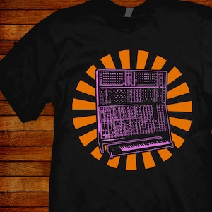 Synthesizer t-shirt synth shirt - Design By Jared Swart