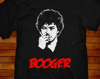 Koszulka z napisem „Zemsta frajerów”: „Booger” z filmu z lat 80.