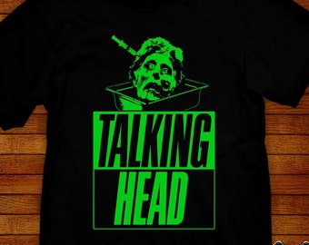 Re-Animator T-Shirt: Talking Head 80s Horror Movie Parody
