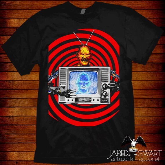フレディ・クルーガー Tシャツ: エルム街の悪夢 ポップアート TV フレディ・クルーガー Tシャツ: エルム街の悪夢 ポップアート TV