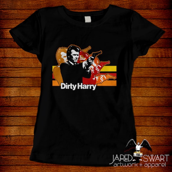 ダーティハリーTシャツ：70年代映画ポップアートTシャツ - Etsy 日本