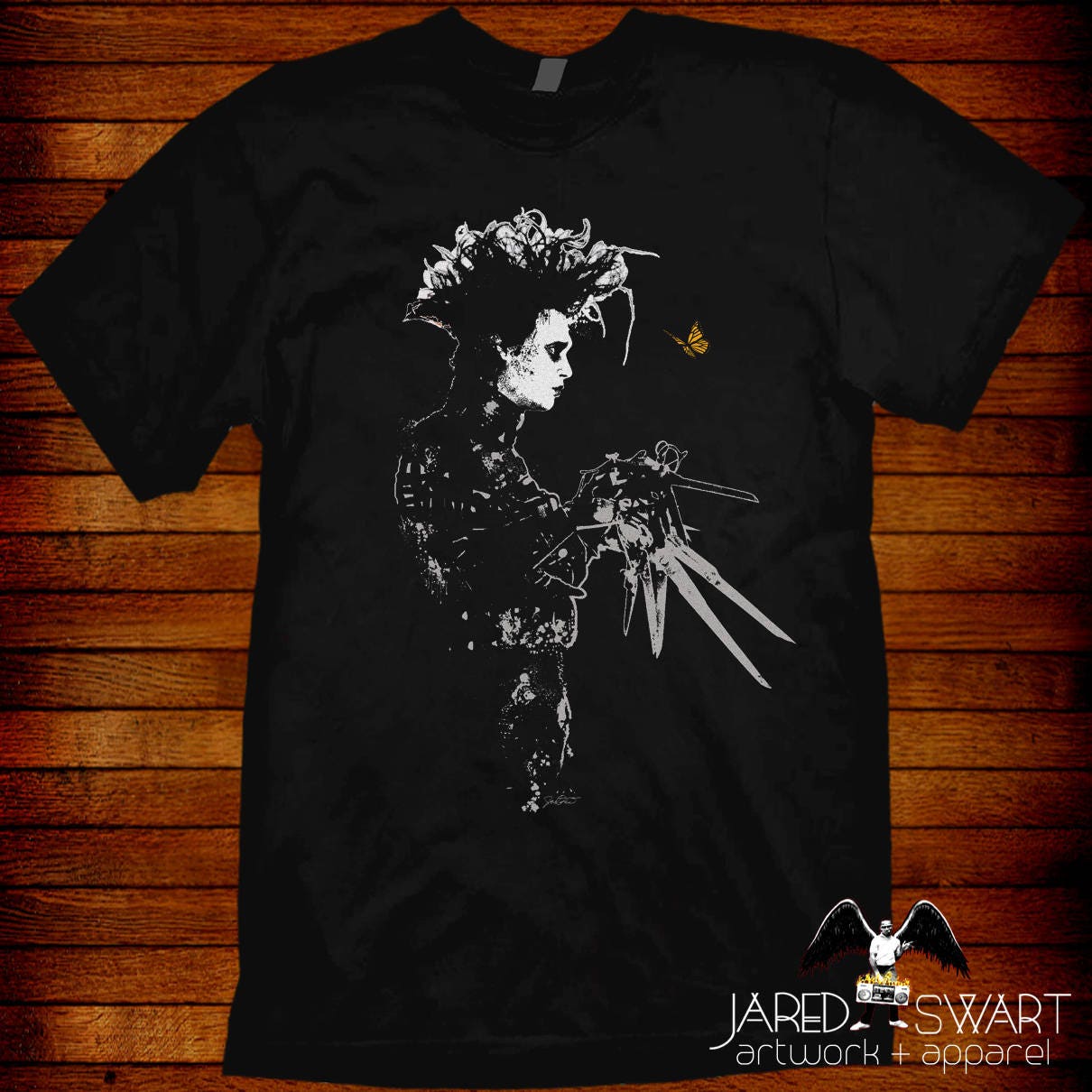 90s VINTAGE Edward Scissorhands Tシャツ Edward Scissorhands V1 T SHIRT Tee Movie Poster Vintage