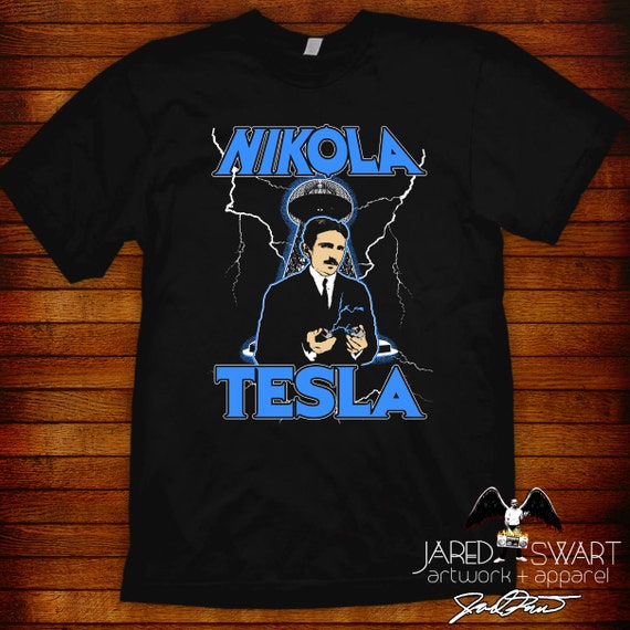 Nikola tesla t shirt deals