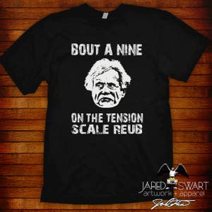 The Burbs T-Shirt ""Tension Scale"" von Jared Swart Artwork & Apparel S M L XL 2XL 3XL 4XL 5XL 6XL