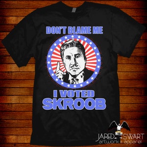 Spaceballs T-Shirt parody lustig I Voted Skroob. Größen S M L XL 2XL 3XL 4XL 5XL auch in Damen passen S-2XL