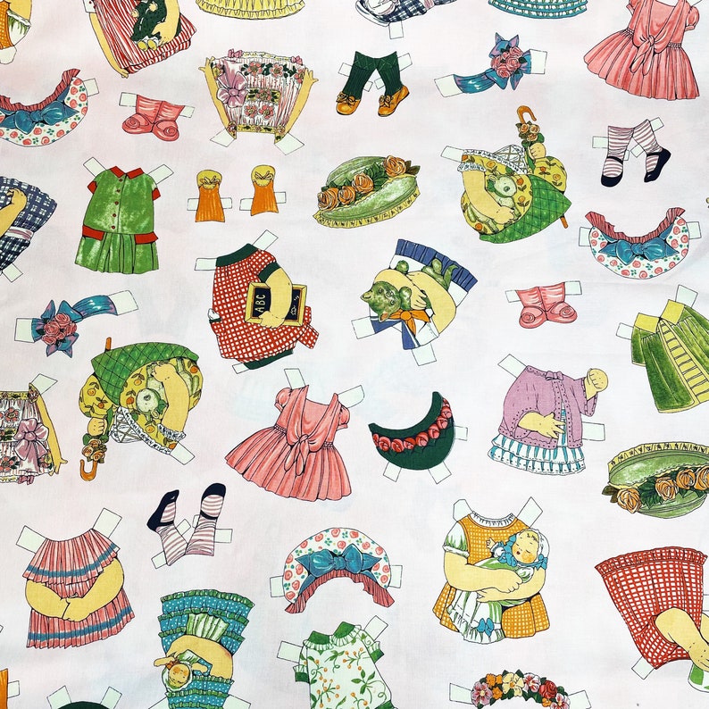 Windham Fabrics Sheryl Marquez Paper Dolls Quilt Cotton 44 Etsy