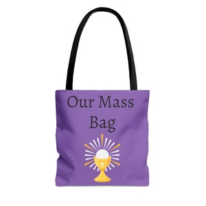 Unsere Mass Bag Lila Tragetasche