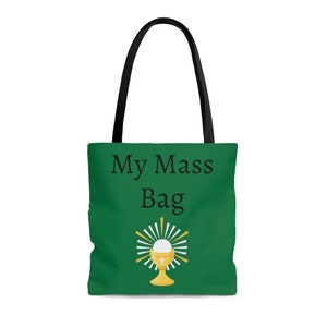 My Mass Tote Bag//Grün//Katholisch