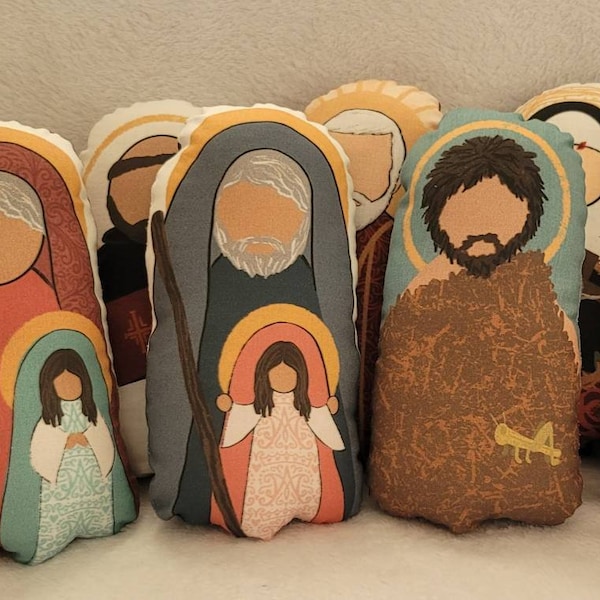 Catholic Saint Plush Dolls/Rattle