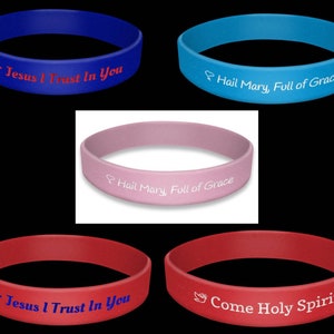 Catholic Wristband bundle// Adult or Child