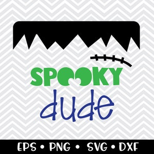 Spooky Dude SVG / Halloween / Frankenstein / T-Shirt