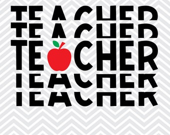Teacher SVG / School / Teacher / Instructor / Professor