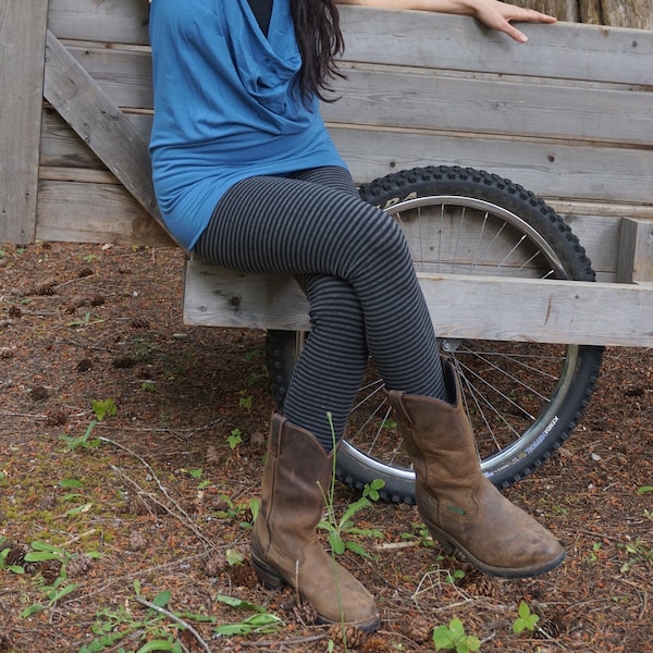 Totem legging ~ Bamboe Jersey