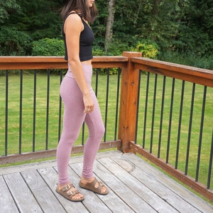 Totem Leggings ~ Bamboo Fleece